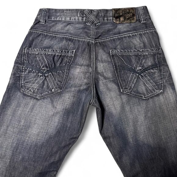 SYN Jeans 80's, Vintage distressed Jeans Button Fly 32/32 Men's - Picture 1 of 8